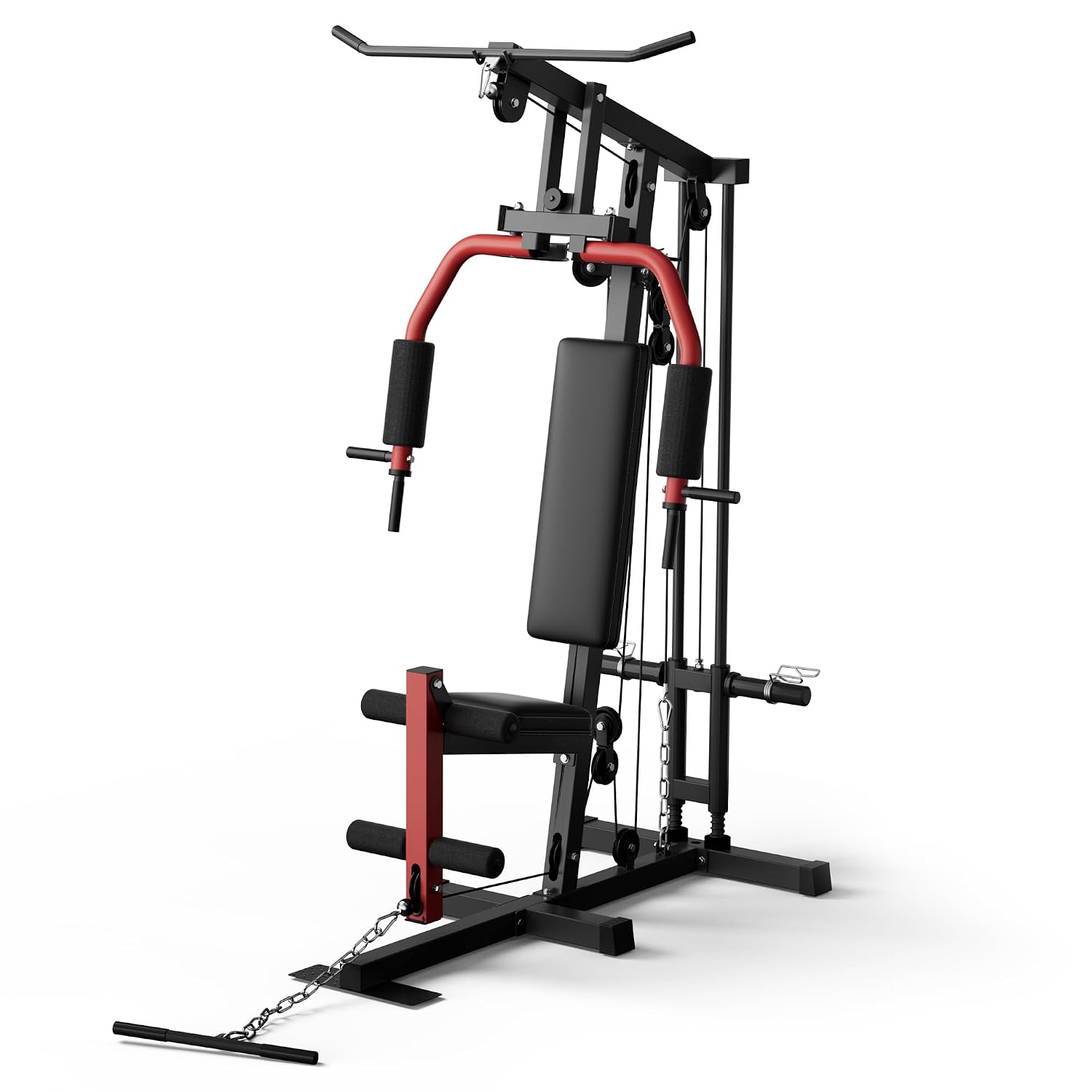 Home Gym Lat Pulldown Machine - Máquina de Ginástica Doméstica Completa com