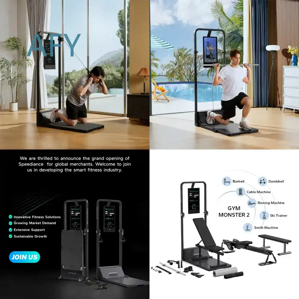 Home Gym All In One - Equipamento de Fitness Speediance All in