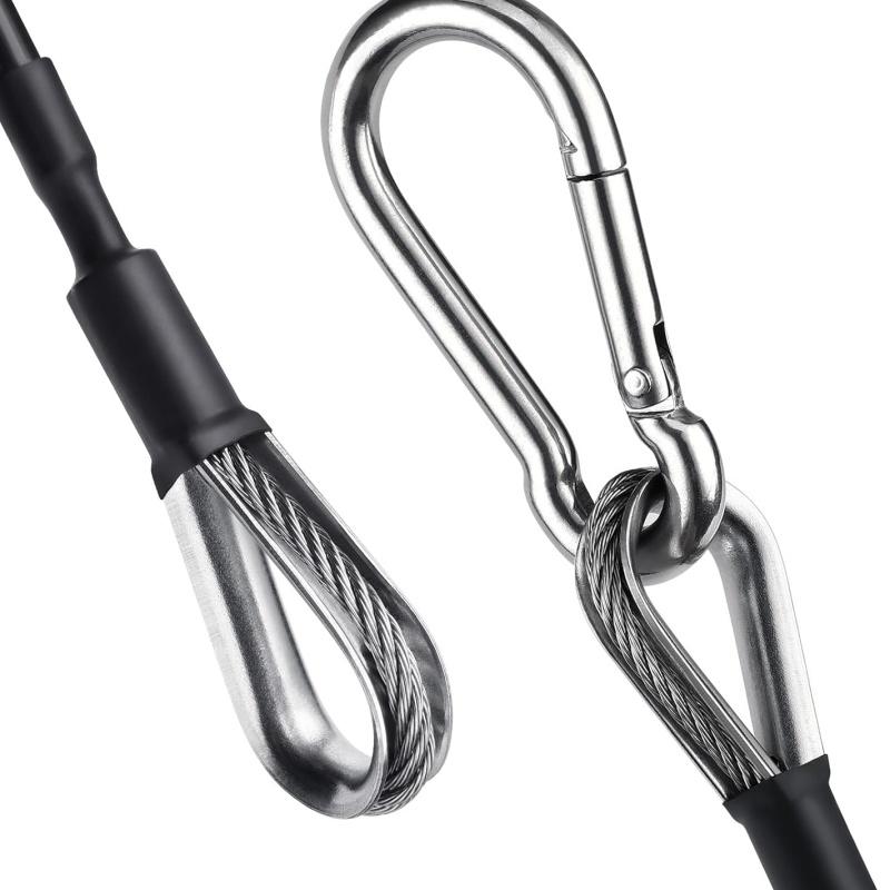 Home Gym Cable Machine - 1/2 pçs extensão de cabo de