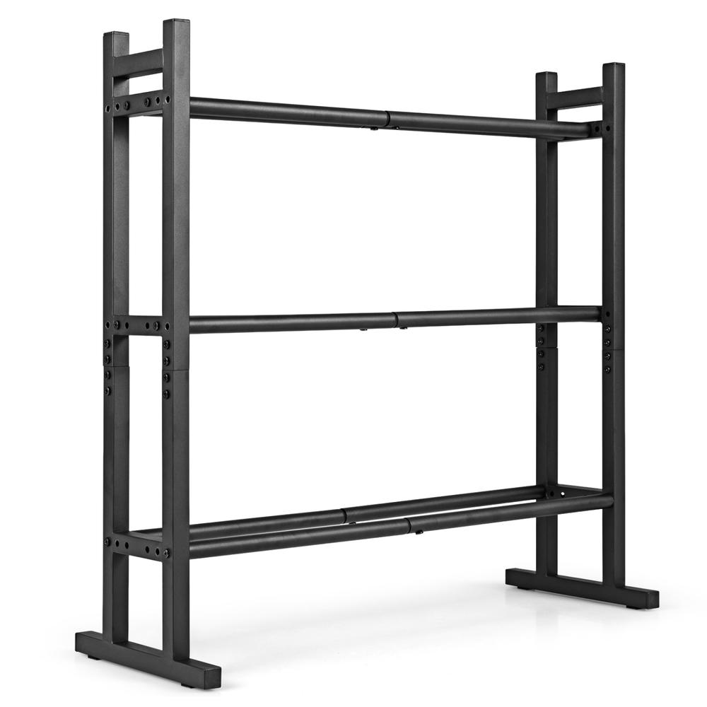 Home Gym Dumbbells - Suporte para Halteres de 3 Níveis