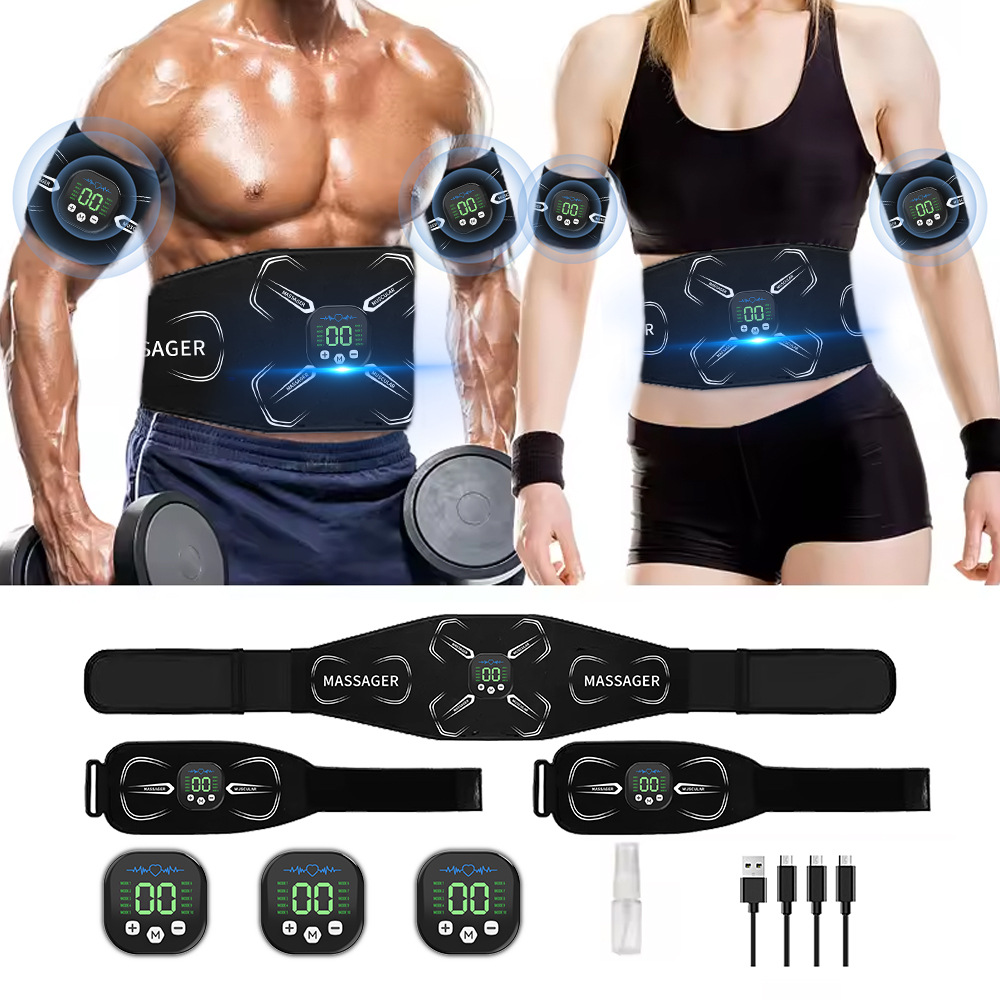 Treadmill Home Gym - Estimulador Muscular EMS, Treinador Abdominal, Tonificador