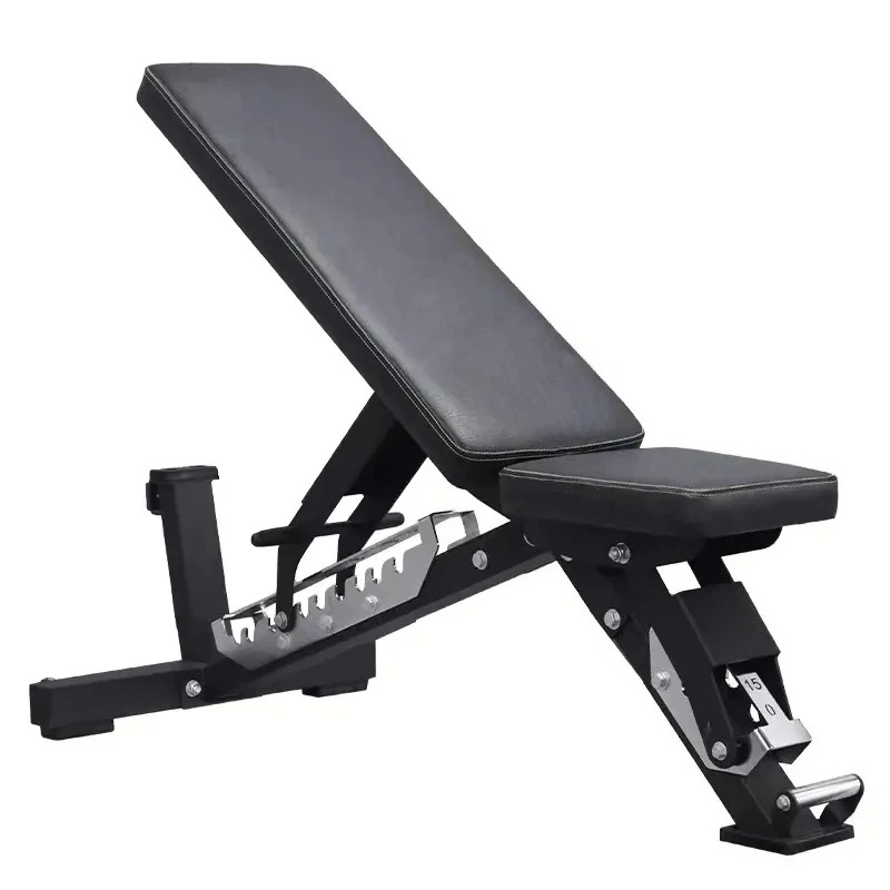 Home Gym Dumbbells - Banco dobrável com halteres ajustável -
