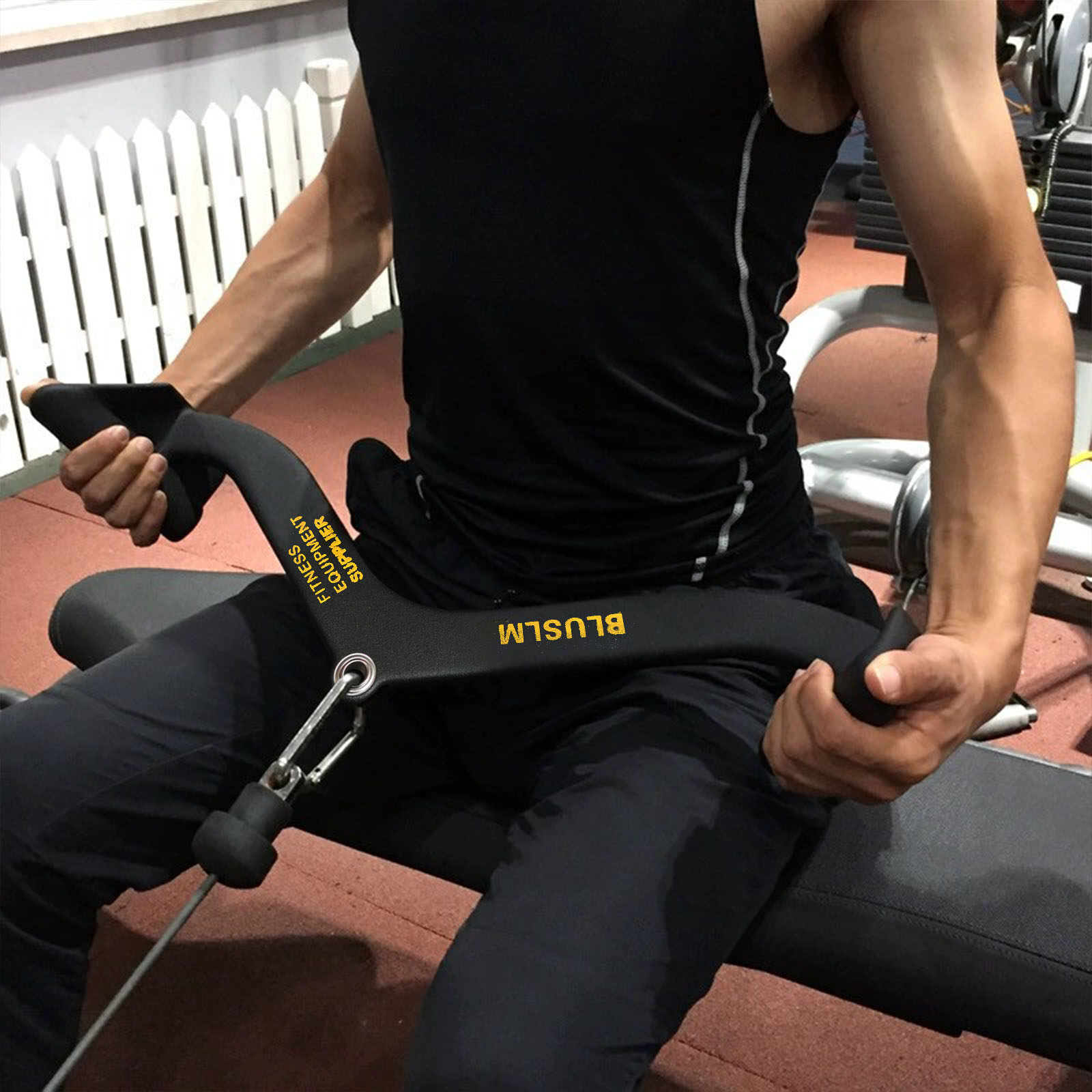 Casa ginásio de fitness lat pu - Home Gym Cable Machine avaliação e preço