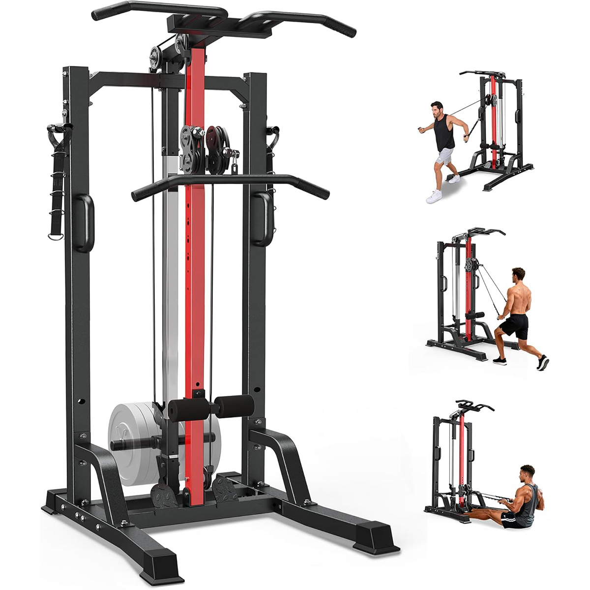 Máquina de Ginástica Pooboo pa - Home Gym Lat Pulldown Machine avaliação e preço