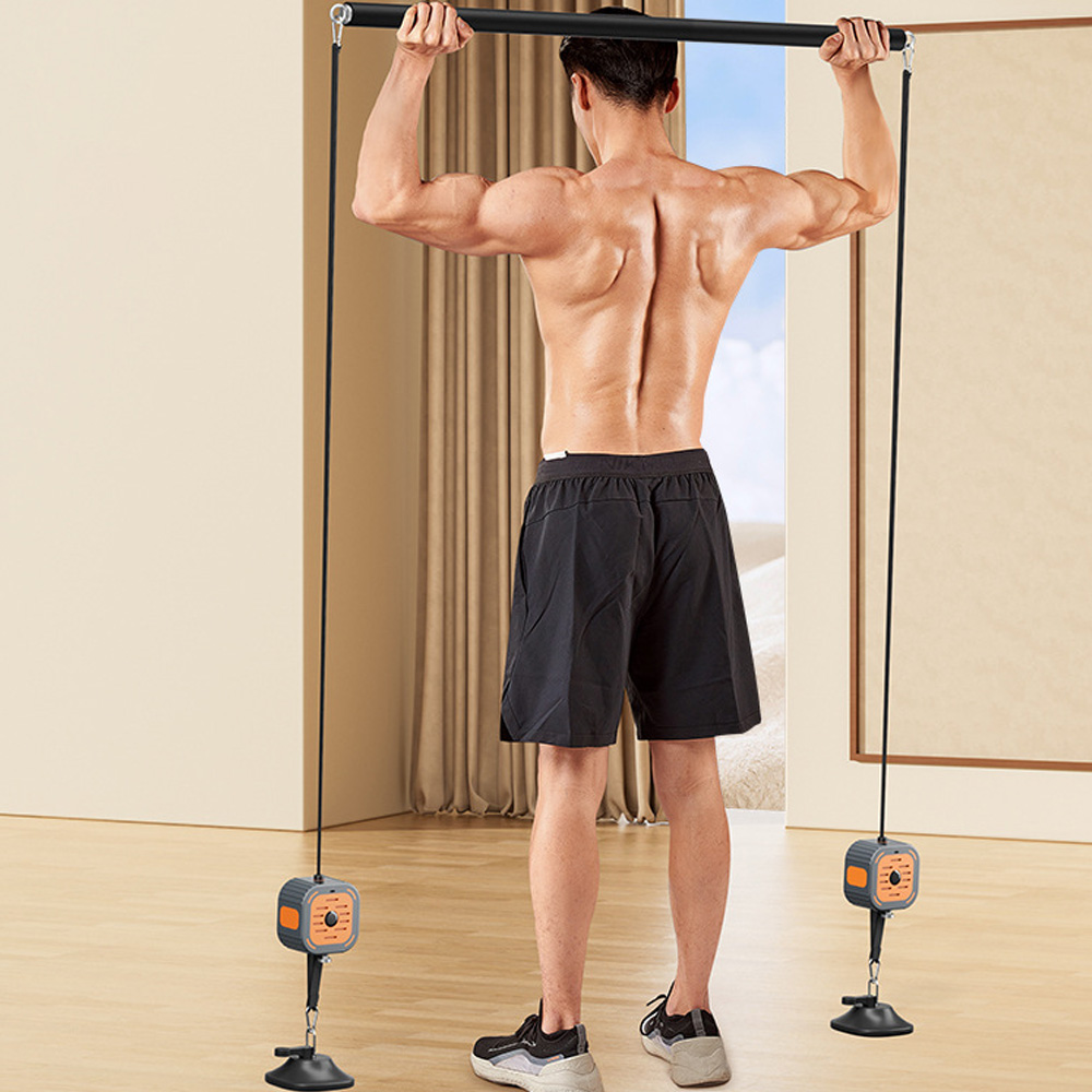 Ajustável resistência Fitness  - Home Gym Cable Machine avaliação e preço