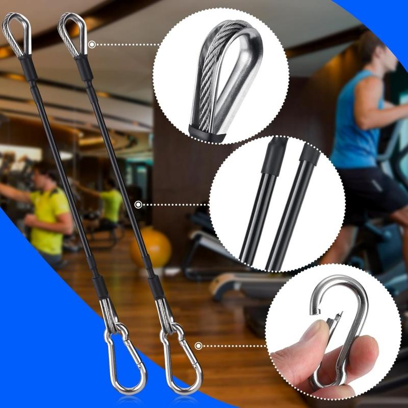 1/2 pçs extensão de cabo de gi - Home Gym Lat Pulldown Machine avaliação e preço