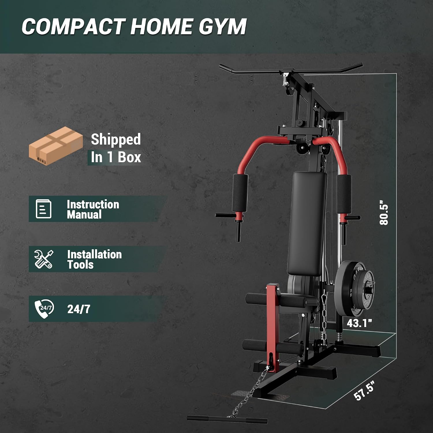 Máquina de Ginástica Doméstica - Home Gym Lat Pulldown Machine avaliação e preço