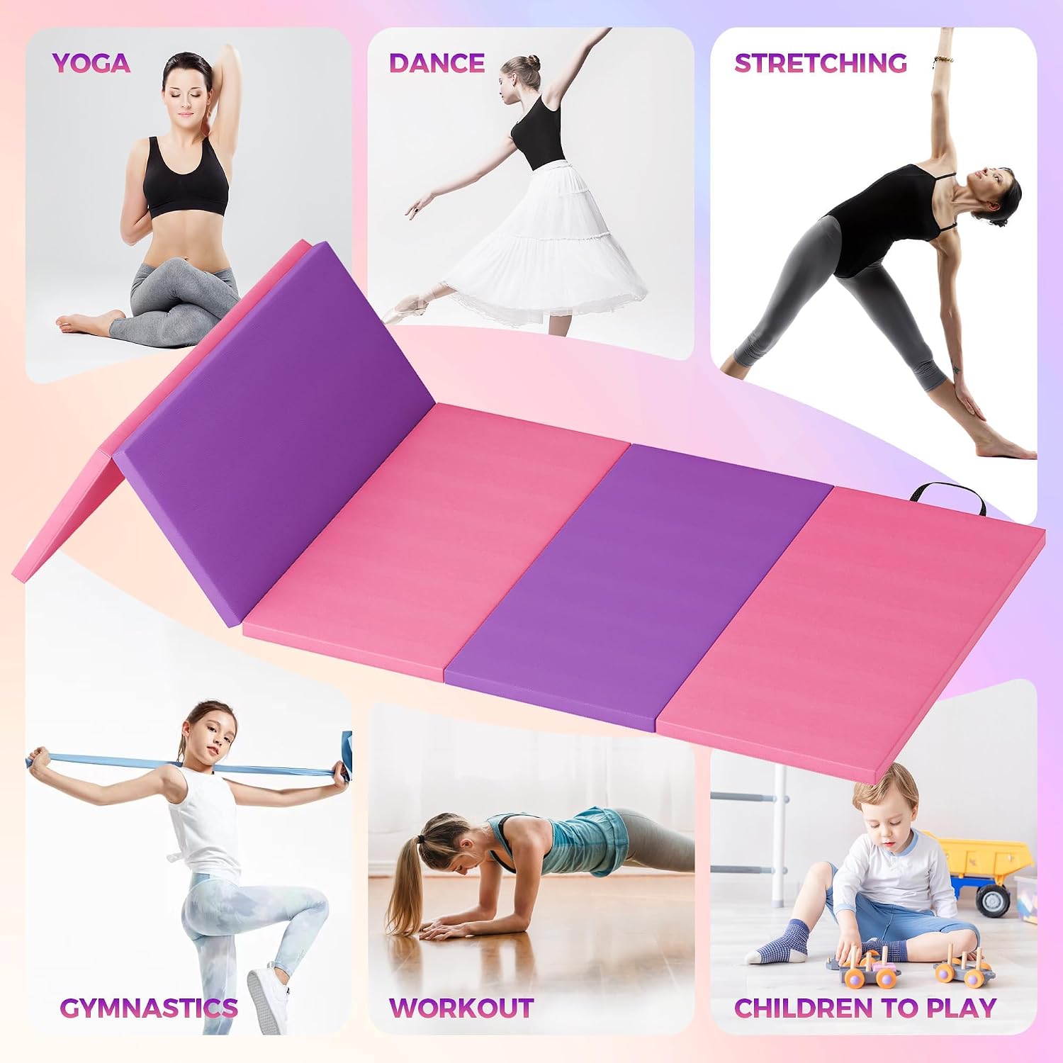 Tapete de Yoga Dobrável, Tapet - Home Gym Floor avaliação e preço