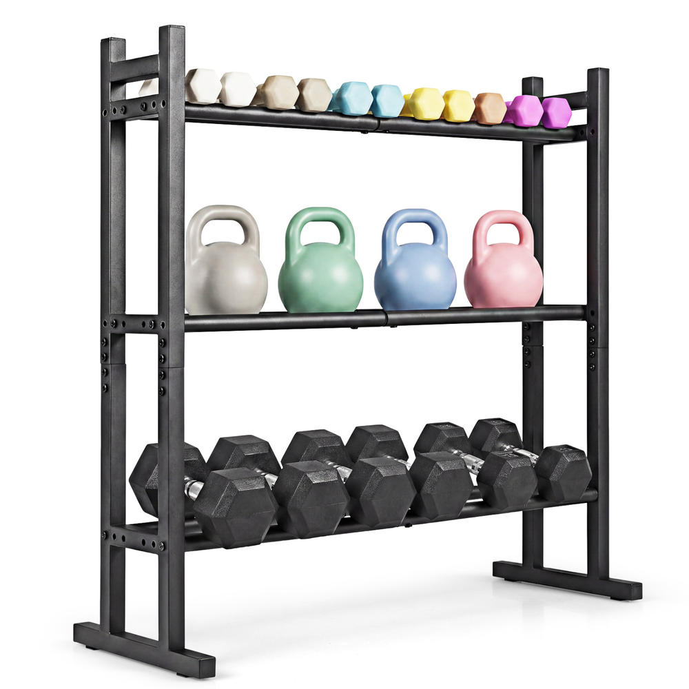 Suporte para Halteres de 3 Nív - Home Gym Dumbbells avaliação e preço