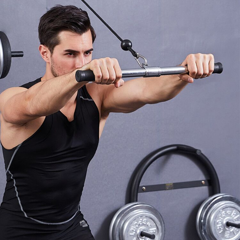 Máquina de cabo de polia, barr - Home Gym Lat Pulldown Machine avaliação e preço
