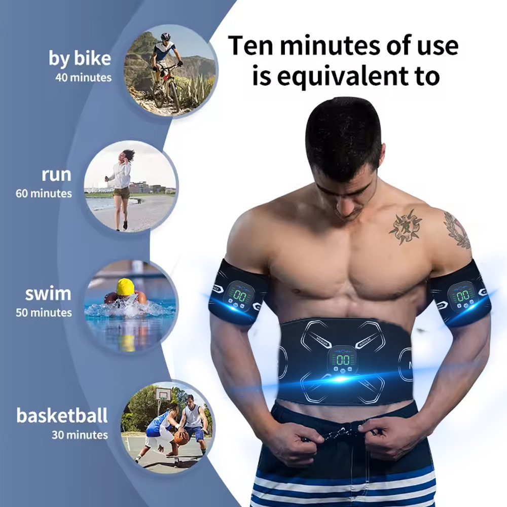 Estimulador Muscular EMS, Trei - Treadmill Home Gym avaliação e preço