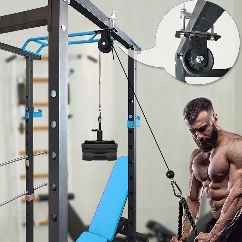 Sistema de polia para serviço  - Home Gym Lat Pulldown Machine avaliação e preço